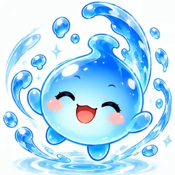 수의 정령 퐁당